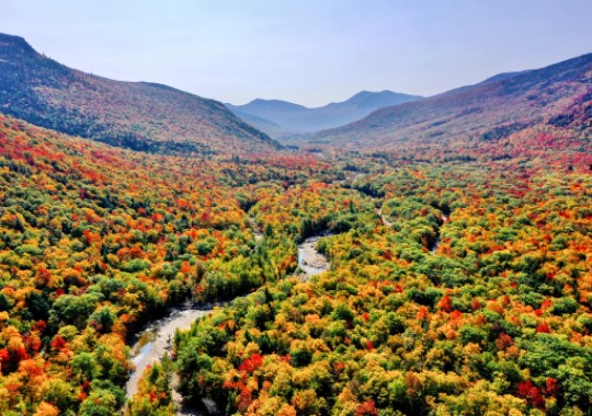 Title: Autumn Mountain Valley, Image Category: Landscape