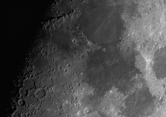 Title: Moon Surface Craters, Image Category: Space
